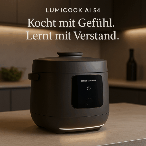 LUMICOOK AI S4 – Der stilvolle Multikocher mit Intuition
