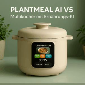 PLANTMEAL AI V5 – Der pflanzenbasierte Multikocher mit Ernährungsintelligenz