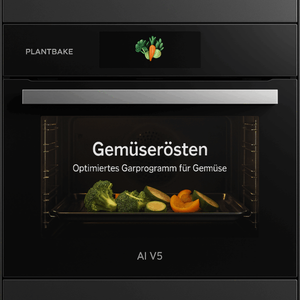 PLANTBAKE AI V5 – Der pflanzenbasierte KI-Backofen für vegane Küche
