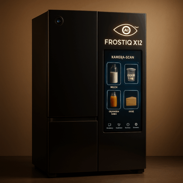 FROSTIQ X12 – Der lernfähige KI-Kühlschrank mit Vision - Image 2