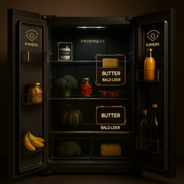 FROSTIQ X12 – Der lernfähige KI-Kühlschrank mit Vision - Image 3