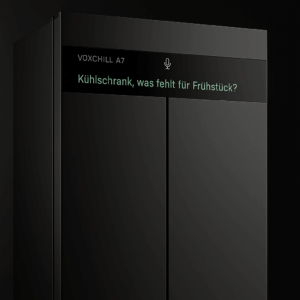 VOXCHILL A7 – Der sprachaktive Design-Kühlschrank mit KI-Planung